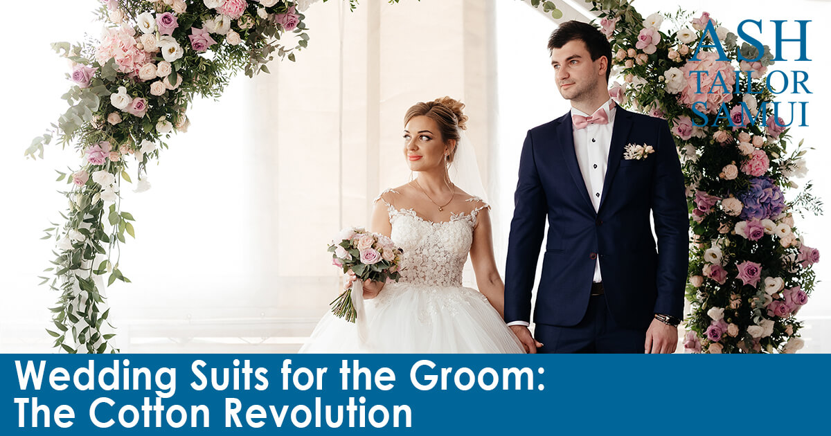 Wedding Suits for the Groom - The Cotton Revolution