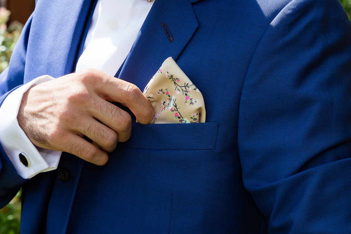 Unique Wedding Suit Accessories for a Personalized Look - Pocket Squares