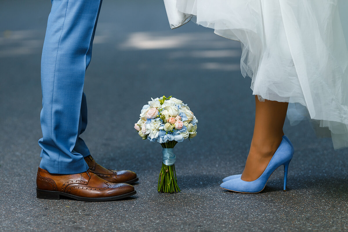 Einzigartige Accessoires für den Hochzeitsanzug für einen individuellen Look - Schuhe