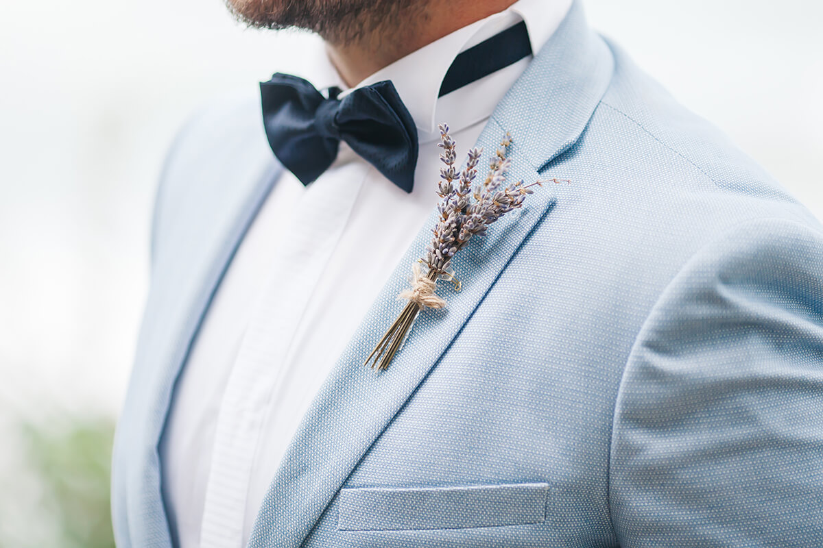 Einzigartige Accessoires für den Hochzeitsanzug für einen individuellen Look - Krawatten und Fliegen