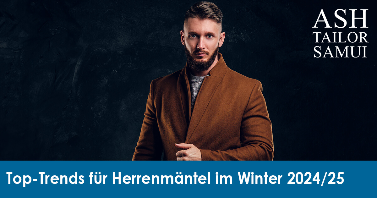 Top-Trends für Herrenmäntel im Winter 2024/25